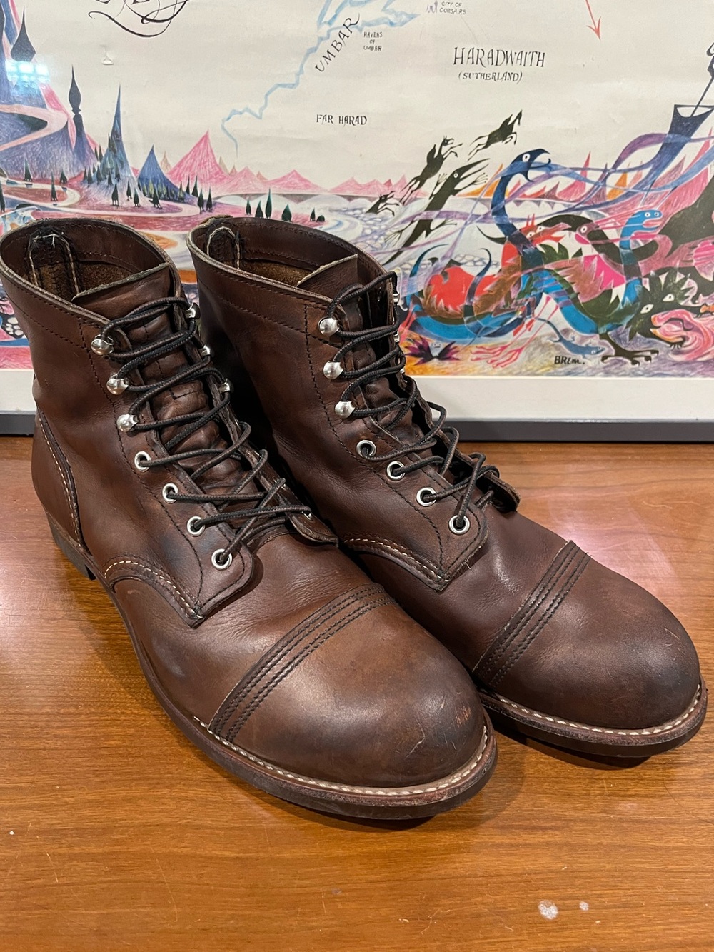 Red Wing Heritage Iron Ranger 8111 – Amber Harness – Size 12D – Excellent Cond. - Picture 9 of 12